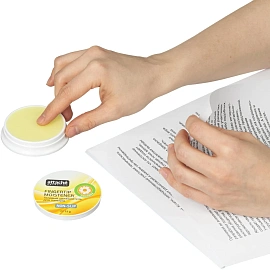 Подушка для смачивания пальцев гелевая Attache Selection ромашка 25 г