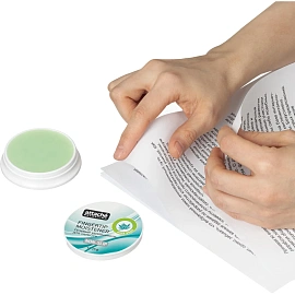 Подушка для смачивания пальцев гелевая Attache Selection алоэ вера 25 г