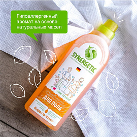 Средство для мытья пола Synergetic 1 л фото Средство для мытья пола Synergetic 1 л