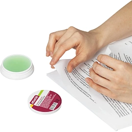 Подушка для смачивания пальцев гелевая Attache 25 г (3 штуки в упаковке)