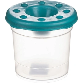 Емкость для воды (стакан-непроливайка) 180 мл корпус прозрачный с отметкой безопасного уровня