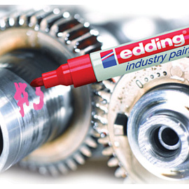 Маркер промышленный лаковый Edding E-8750/4 зелёный 2-4 мм