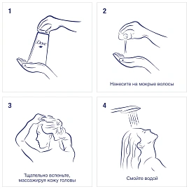 Шампунь Dove Интенсивное восстановление 250 мл