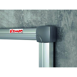 Доска магнитно-маркерная Комус Premium 120x180 см односекционная (полочка для маркеров)