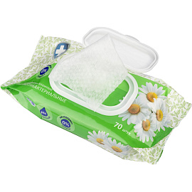 Салфетки влажные Luscan антибактериальные флоупак с жёстким клапаном (70 листов в пачке) фото Салфетки влажные Luscan антибактериальные флоупак с жёстким клапаном (70 листов в пачке)