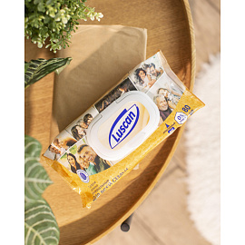 Влажные салфетки универсальные Luscan 80 штук в упаковке