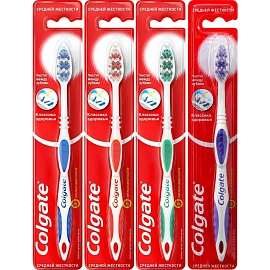 Зубная щетка Colgate Классика Здоровья средней жесткости