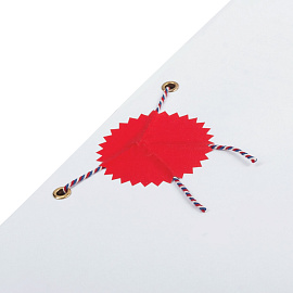 Люверсы для дыроколов KW-Trio золотистые диаметр 4.8 мм (250 штук в упаковке)