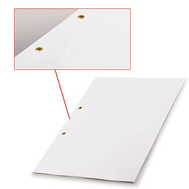 Люверсы для дыроколов KW-Trio золотистые диаметр 4.8 мм (250 штук в упаковке)