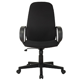 Кресло руководителя Helmi HL-E88, ткань черная, пластик, механизм качания фото Кресло руководителя Helmi HL-E88, ткань черная, пластик, механизм качания