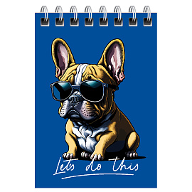 Блокнот А7 40л. на гребне BG "Забавные питомцы