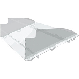 Экран для кондиционера Эконом настенный от 715 до 810 мм (поштучно)