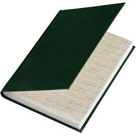 Ежедневник недатированный Attache Ideal балакрон А5 136 листов зеленый