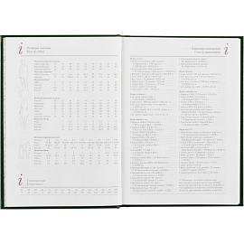 Ежедневник недатированный Attache Ideal балакрон А5 136 листов зеленый