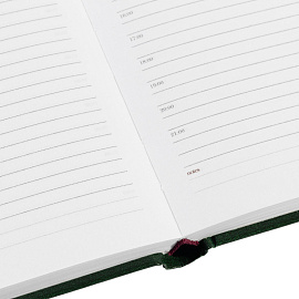 Ежедневник недатированный Attache Ideal балакрон А5 136 листов зеленый