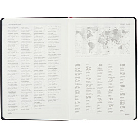 Ежедневник недатированный Bruno Visconti Megapolis Soft искусственная кожа А5 136 листов бордовый с фиксирующей резинкой (чёрный обрез), 3-470/05