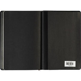 Ежедневник недатированный Bruno Visconti Megapolis Soft искусственная кожа А5 136 листов бордовый с фиксирующей резинкой (чёрный обрез), 3-470/05