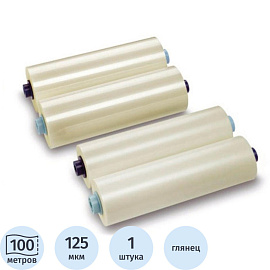Пленка для ламинирования рулонная Bulros 330x100000 мм 125 мкм глянцевая (1 штука в упаковке)