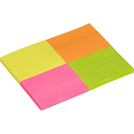 Стикеры Kores 40x50 мм неоновые 4 цвета (4 блока по 50 листов)