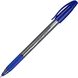 Ручка шариковая неавтоматическая Attache Glide Trio Grip синяя (толщина линии 0.5 мм, корпус прозрачный) фото Ручка шариковая неавтоматическая Attache Glide Trio Grip синяя (толщина линии 0.5 мм, корпус прозрачный)