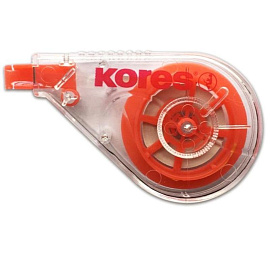 Корректирующая лента Kores 5 мм х 8 м фото Корректирующая лента Kores 5 мм х 8 м