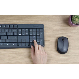 Комплект беспроводной клавиатура и мышь Logitech MK235 (920-007948)