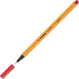 Линер Stabilo Point 88/50 красный (толщина линии 0.4 мм)