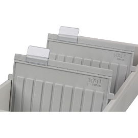 Картотека для карточек Han А6 на 1300 карточек (347x171x76 мм, открытая) фото Картотека для карточек Han А6 на 1300 карточек (347x171x76 мм, открытая)