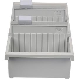 Картотека для карточек Han А6 на 1300 карточек (347x171x76 мм, открытая) фото Картотека для карточек Han А6 на 1300 карточек (347x171x76 мм, открытая)