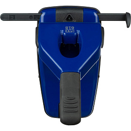 Дырокол мощный Sax 618 до 65 листов синий с линейкой