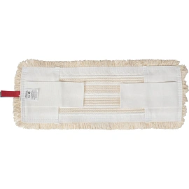 Насадка МОП для швабры-флаундера (плоской) Кадыйская мануфактура Дуэт хлопок 40x13 см бежевая