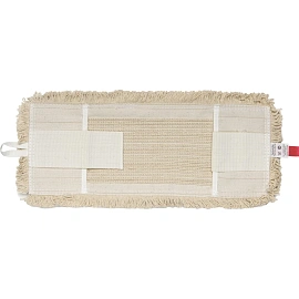 Насадка МОП для швабры-флаундера (плоской) Кадыйская мануфактура хлопок 50x15 см бежевая