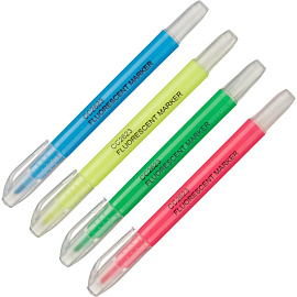 Набор текстовыделителей 4 цвета (толщина линии 1-4.5 мм)