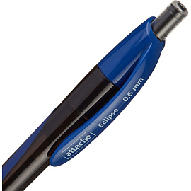 Ручка шариковая автоматическая Attache Eclipse синяя (толщина линии 0.6 мм) фото Ручка шариковая автоматическая Attache Eclipse синяя (толщина линии 0.6 мм)