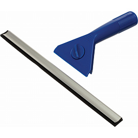 Швабра для мытья окон Home Queen со сгоном и шубкой (рабочая часть 31 см, рукоятка 90 см)