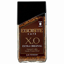 Кофе растворимый сублимированный Egoiste Extra Original 100 г (стеклянная банка)