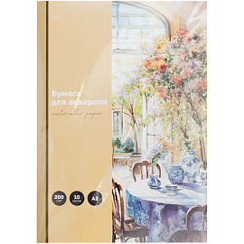 Папка для акварели, 10л., А2, BG "Веранда", 200г/м2 фото Папка для акварели, 10л., А2, BG "Веранда", 200г/м2