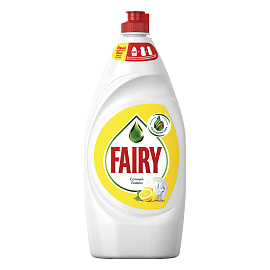 Средство для мытья посуды Fairy Сочный лимон гель 0.9 л
