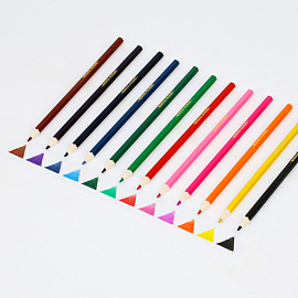 Карандаши цветные Мульти-Пульти "Енот в Индии", 12цв., заточен., картон, европодвес