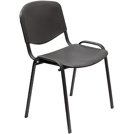 Стул офисный Easy Chair Изо чёрный пластик металл чёрный (573676)