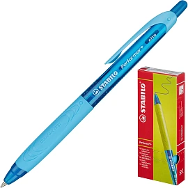 Ручка шариковая автоматическая Stabilo Performer синяя (толщина линии 0.35 мм)