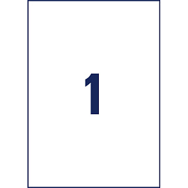 Этикетки самоклеящиеся удаляемые Avery Zweckform (L4735REV-25) А4 210х297 мм 1 штука на листе белые (25 листов в упаковке) фото Этикетки самоклеящиеся удаляемые Avery Zweckform (L4735REV-25) А4 210х297 мм 1 штука на листе белые (25 листов в упаковке)