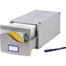 Бокс для CD/DVD дисков ProfiOffice МВ-200 SL на 200 дисков в конверте