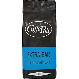 Кофе в зернах Caffe Poli Extra Bar 1 кг (пакет)