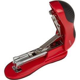 Степлер Attache Leader до 15 листов красный/черный (скобы № 10, с антистеплером)