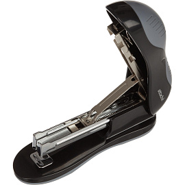 Степлер Attache Leader до 15 листов серый/черный (скобы № 10, с антистеплером)