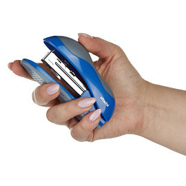 Степлер Attache Leader до 15 листов синий (скобы № 10, с антистеплером)