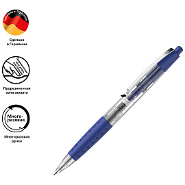 Ручка гелевая автоматическая Schneider "Gelion+" синяя, 0,7мм фото Ручка гелевая автоматическая Schneider "Gelion+" синяя, 0,7мм