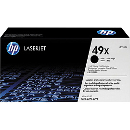 Картридж лазерный HP 49X Q5949X черный оригинальный повышенной емкости