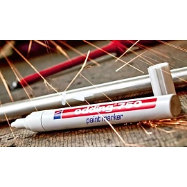 Маркер промышленный лаковый Edding E-750/49 белый 2-4 мм